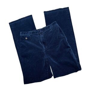 Polo Ralph Lauren Golf Pants Womens Size 8 Blue Corduroy Classic Casual‎